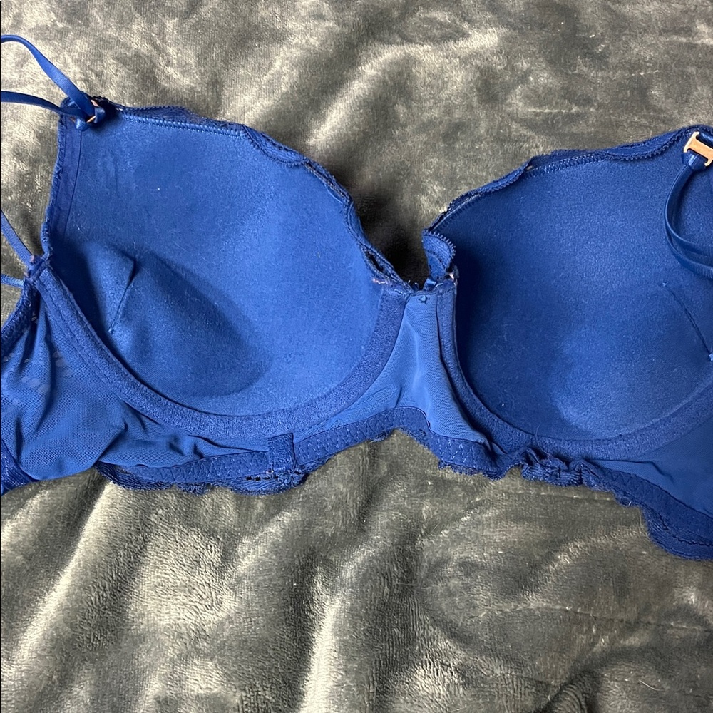Aerie Blue Lace Bra - Picture 2 of 3